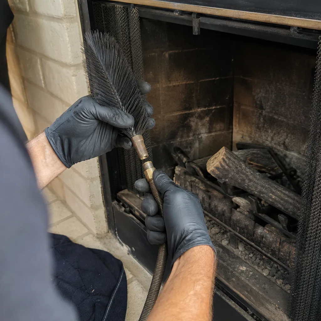 Gas Fireplace Repair in Trinity